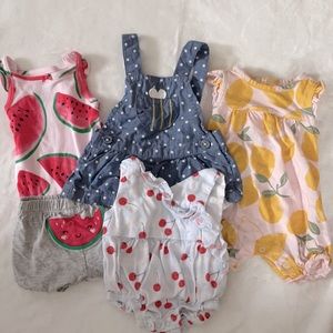 BUNDLE• fruity cutey outfits (5 pieces)